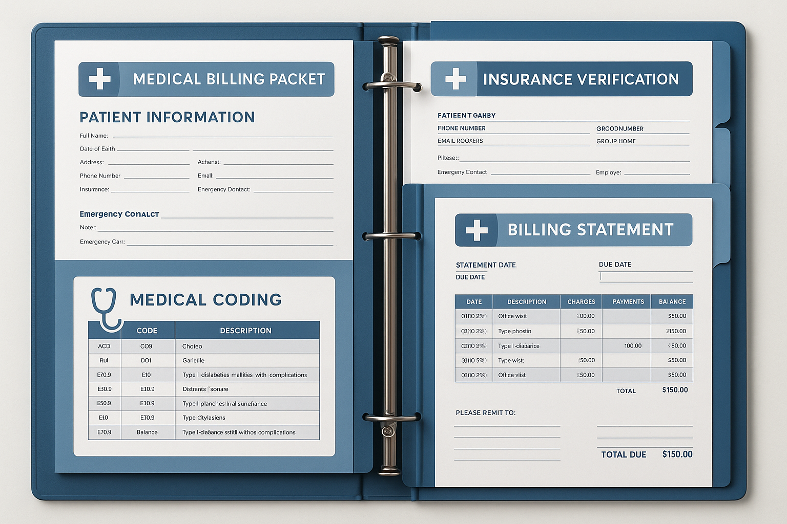 medical billing packet